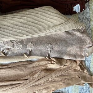 Coldwater Creek sweater/wrap bundle